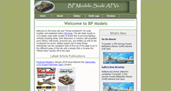 Desktop Screenshot of bpmodels.net